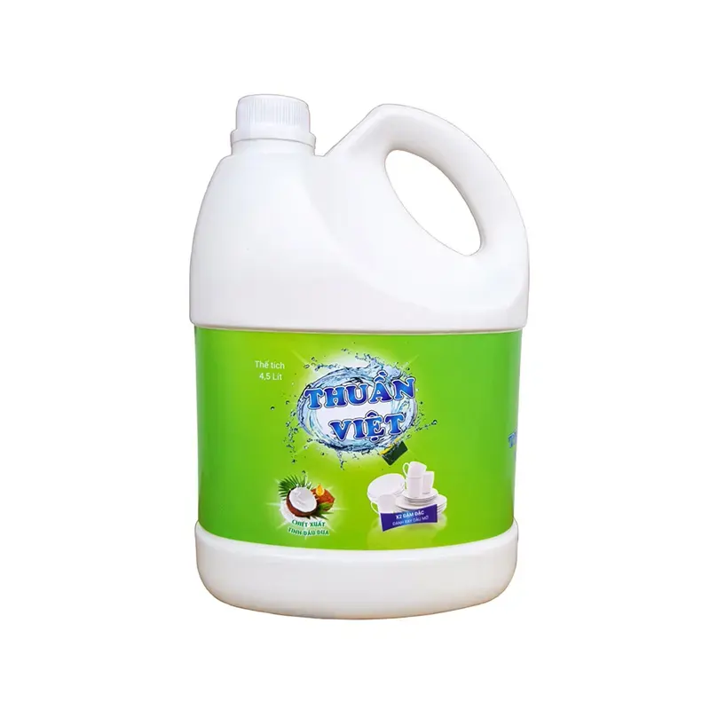 Nước rửa chén Thuần Việt tinh dầu dừa 4.5l